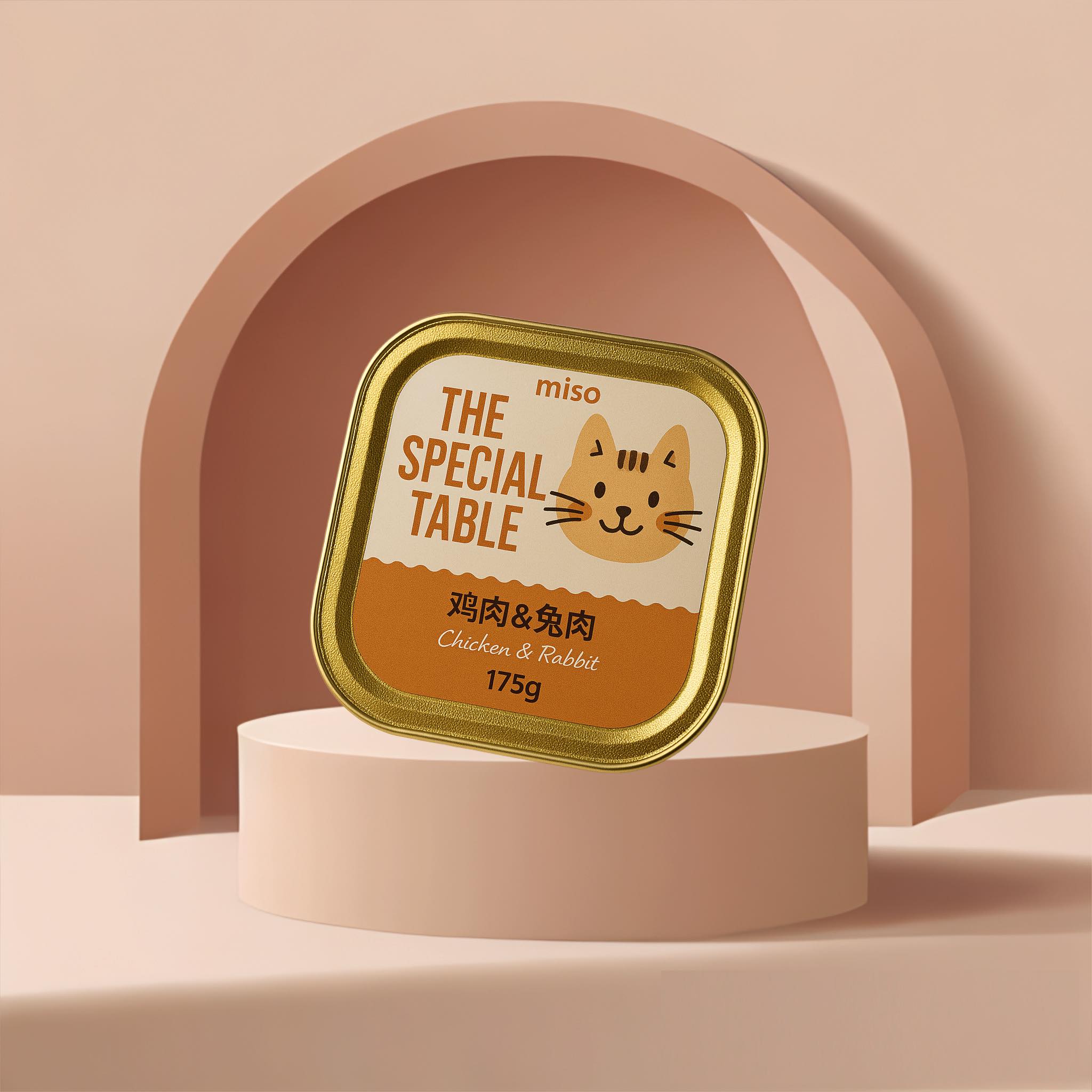 Miso Wet Food Chicken and Rabbit 175g 2