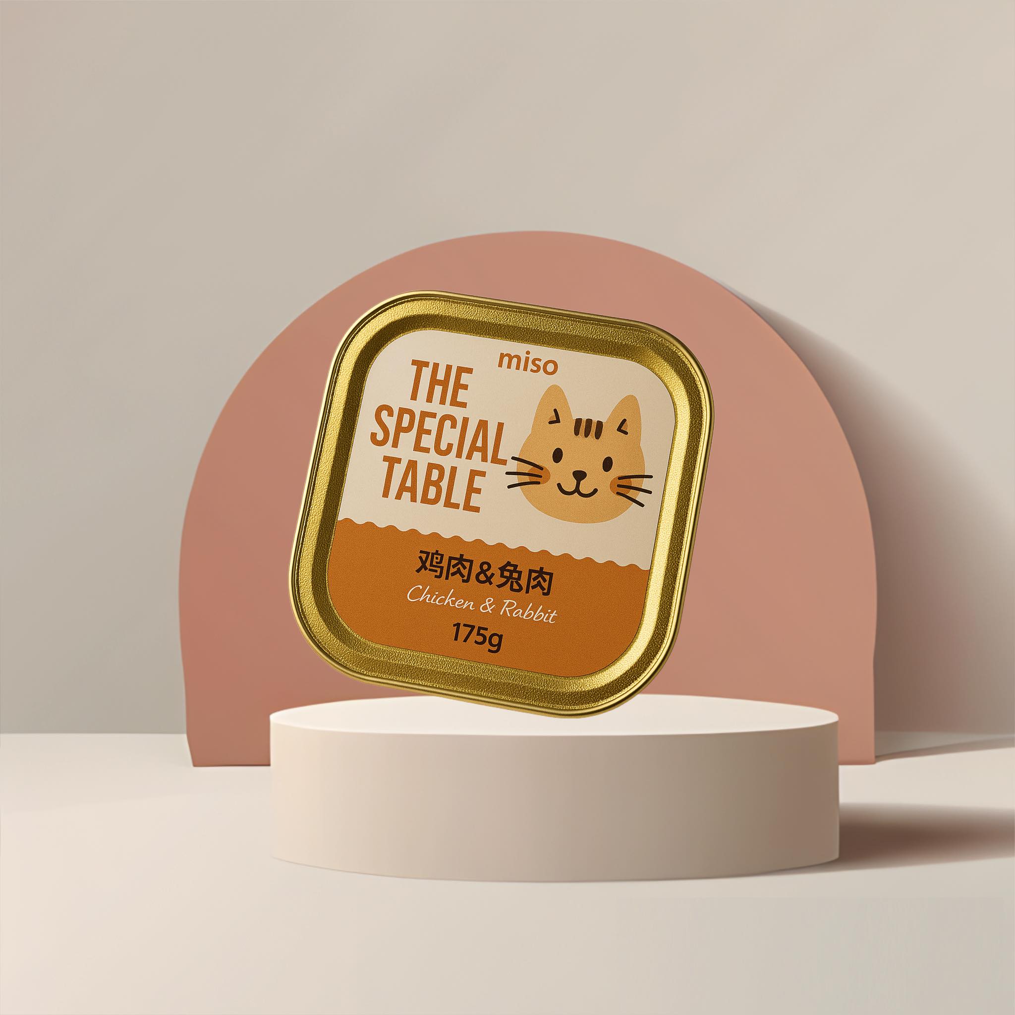 Miso Wet Food Chicken and Rabbit 175g 3