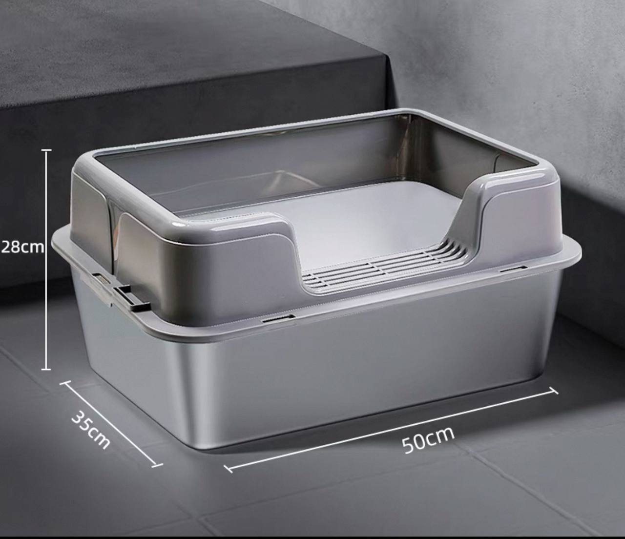 Stainless Steel Litter Box
