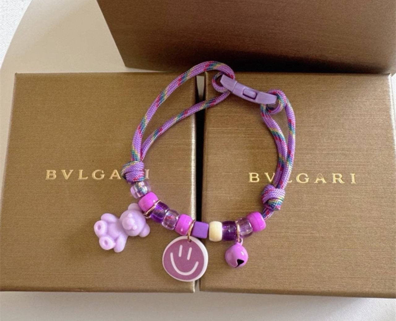 Teddy collar || Purple